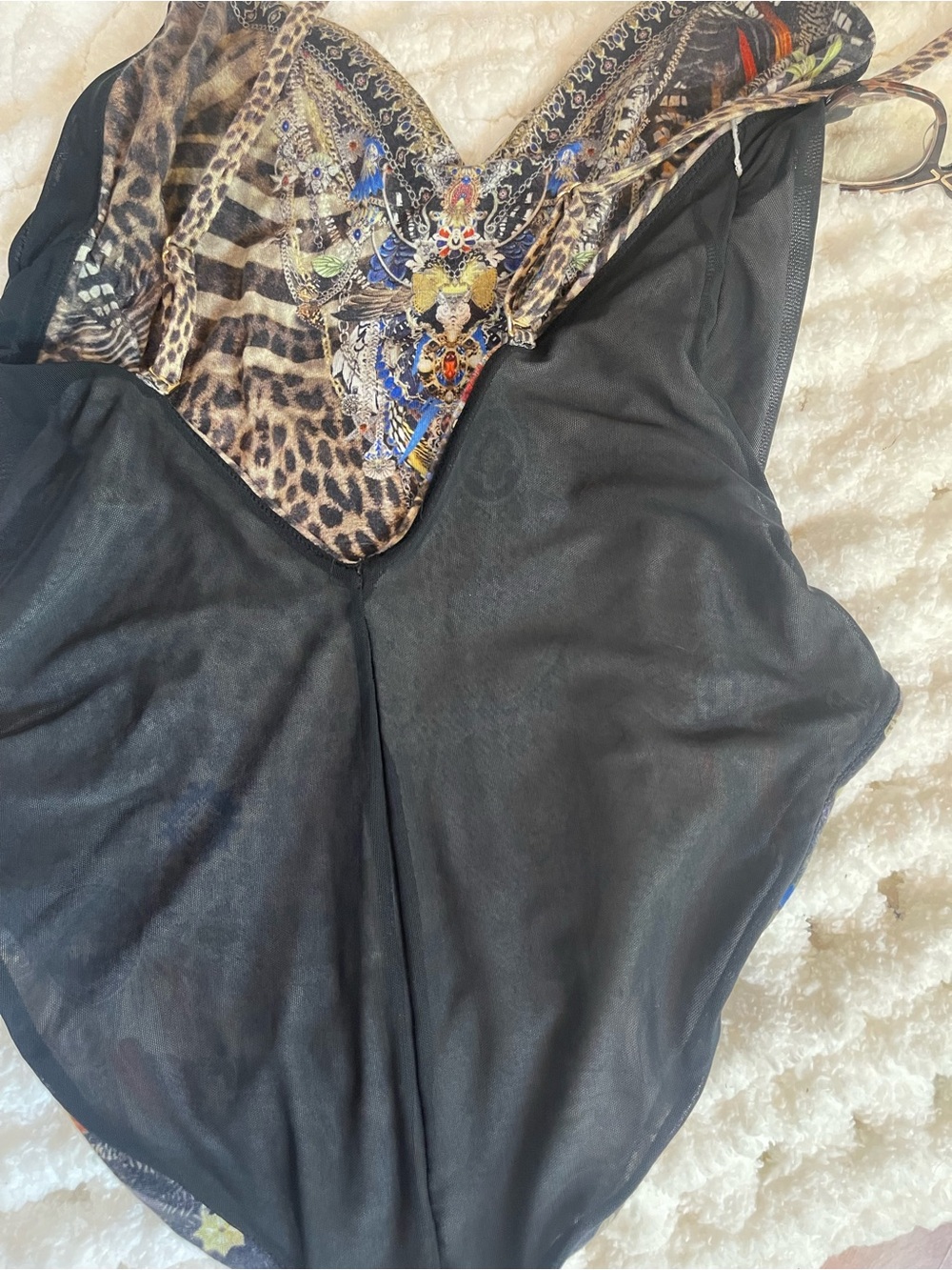 CAMILLA Treasure Chaser Low Back Bodysuit | Size L | Never Worn | Authentic - Picture 8 of 16